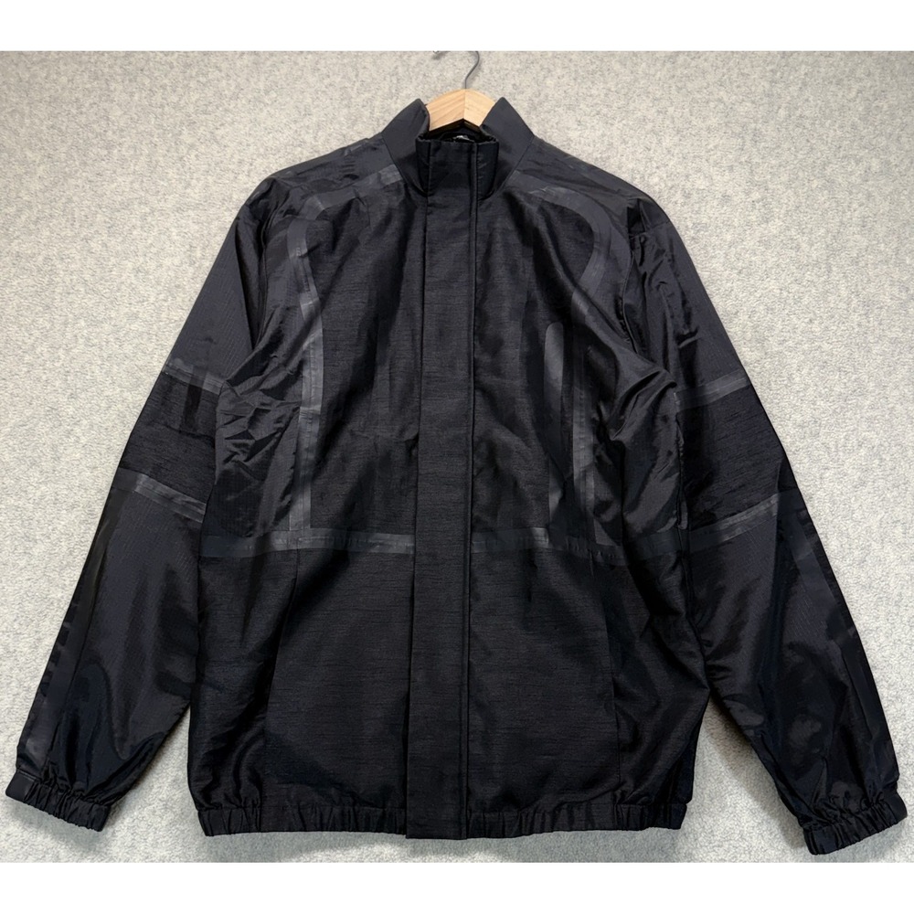 Astrid Andersen Mens Track Jacket Black Long Sleeve Windbreaker Outdoor S
